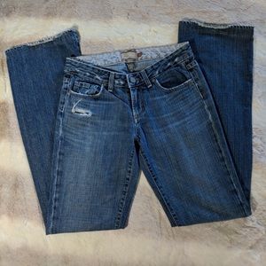 PAIGE Hollywood Hills Destructed Jeans 26X32